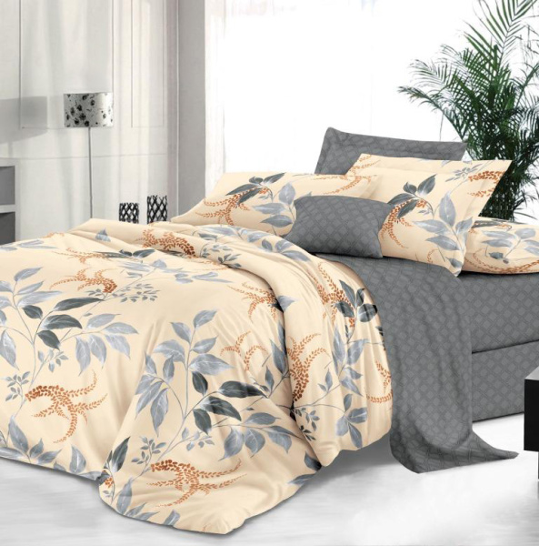 Пододеяльник 2-спальный, сатин "Престиж" (Филигрань (основа))