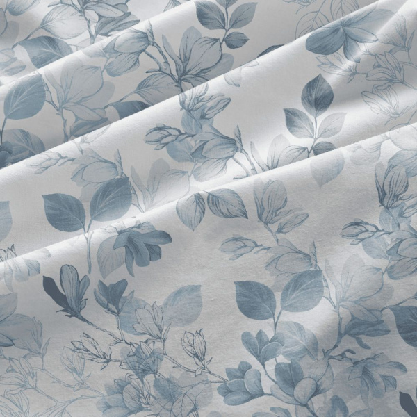 Простыня на резинке 090*200 см, перкаль, борт 25 см (Пелагея)